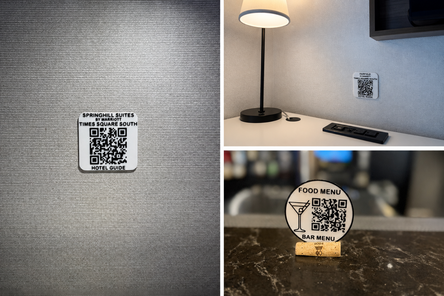 QR code access examples for property information systems
